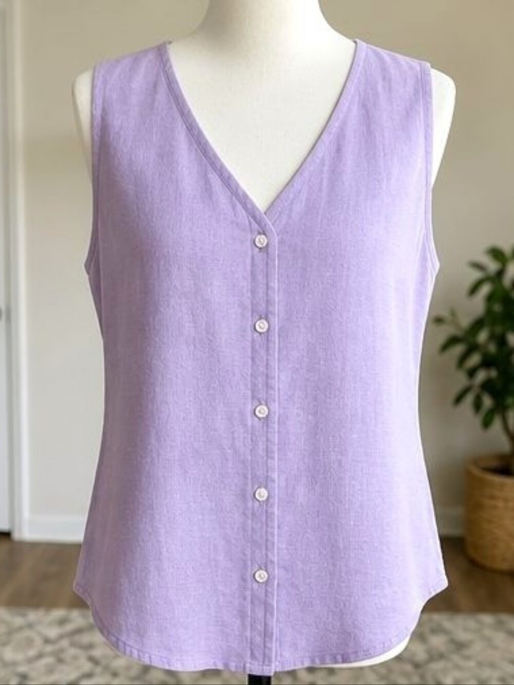 Lilac Tunic Blouse